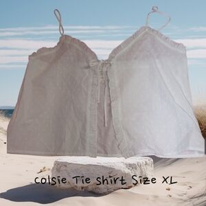 COLSIE tie shirt size xl NWT